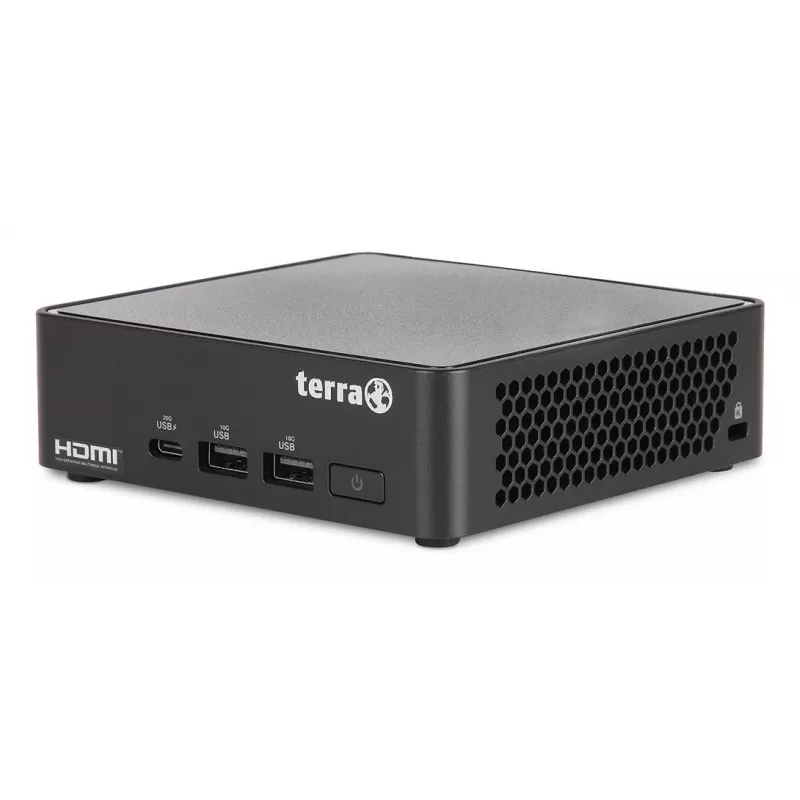 TERRA 1000074 PC/darbo stotis Intel Core Ultra 5 125H 16 GB DDR5-SDRAM 500 GB SSD Windows 11 Pro Mikro PC Juoda