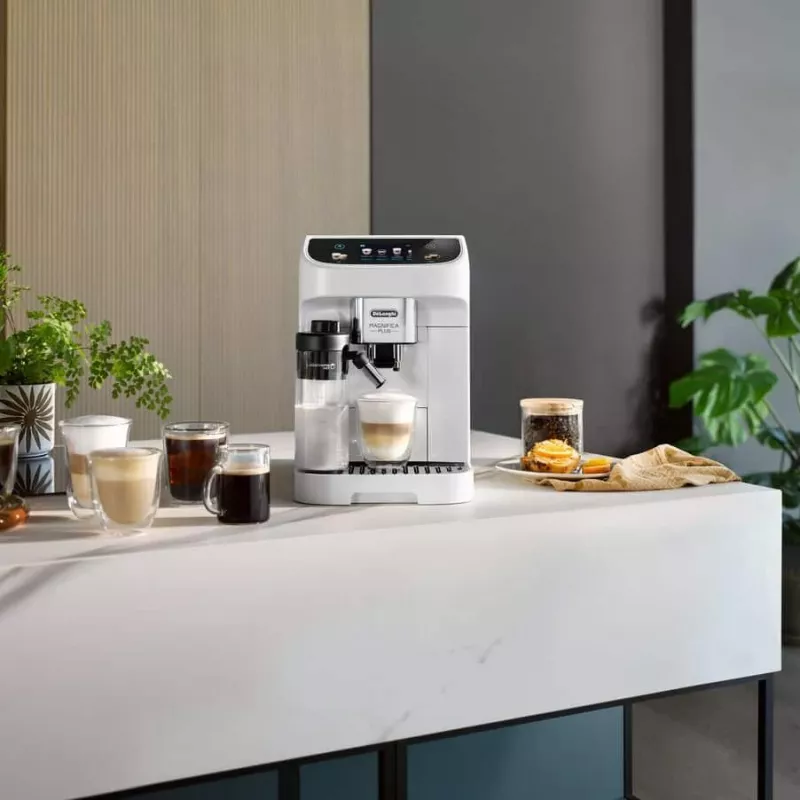 De’Longhi Magnifica Plus ECAM320.60.W visiškai automatinis espreso kavos aparatas 1,9 l