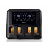 Ariete 4631 Dviguba karšto oro gruzdintuvė 9L, 2400W, bendra talpa 9L, 11 programų, daugiafunkcė, iki 3,6 kg kepto maisto, temperatūra iki 200 °C, dvigubas krepšys, juoda