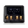 Ariete 4631 Dviguba karšto oro gruzdintuvė 9L, 2400W, bendra talpa 9L, 11 programų, daugiafunkcė, iki 3,6 kg kepto maisto, temperatūra iki 200 °C, dvigubas krepšys, juoda