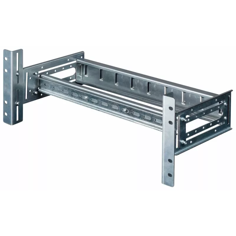 Rack rail 19 inch EQUIP EZR-DIN-4, 4U DIN, RAL7035 Pilka, 485×210 mm