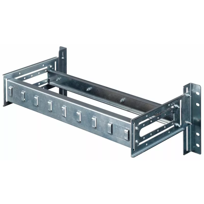 Rack rail 19 inch EQUIP EZR-DIN-4, 4U DIN, RAL7035 Pilka, 485×210 mm