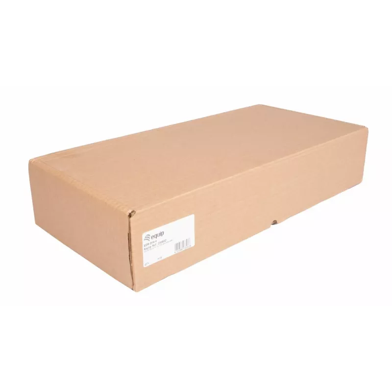 Rack rail 19 inch EQUIP EZR-DIN-4, 4U DIN, RAL7035 Pilka, 485×210 mm