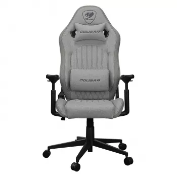 Universali žaidimų kėdė Cougar CGR-EPF-ROA — pilka/juoda, maks. svoris 120 kg, matmenys 710×670×1250 mm