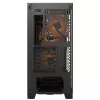 PC Midi Tower korpusas Cougar Airface FLO ARGB, juodas – palaiko 2x180 mm priekinius, 1x120 mm galinį ventiliatorius, 2,5/3,5 colių diskus, 240×480×509 mm