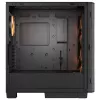 PC Midi Tower korpusas Cougar Airface FLO ARGB, juodas – palaiko 2x180 mm priekinius, 1x120 mm galinį ventiliatorius, 2,5/3,5 colių diskus, 240×480×509 mm