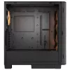 PC Midi Tower korpusas Cougar Airface FLO ARGB, juodas – palaiko 2x180 mm priekinius, 1x120 mm galinį ventiliatorius, 2,5/3,5 colių diskus, 240×480×509 mm
