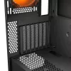PC Midi Tower korpusas Cougar Airface FLO ARGB, juodas – palaiko 2x180 mm priekinius, 1x120 mm galinį ventiliatorius, 2,5/3,5 colių diskus, 240×480×509 mm