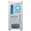 COUGAR PC Midi Tower korpusas Airface FLO ARGB Baltas — 2x180 mm priekyje, 1x120 mm gale, palaiko 2,5 col./3,5 col. HDD, 240×480×509 mm