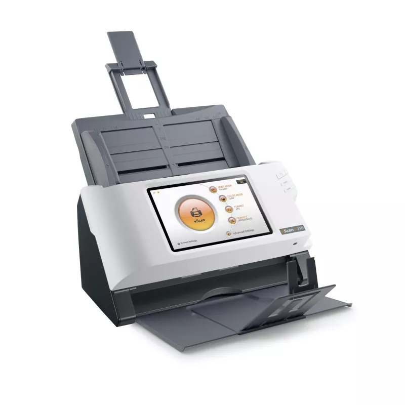 Plustek eScan A350 Essential ADF skaitytuvas 600 x 600 DPI A4 Juoda, Balta