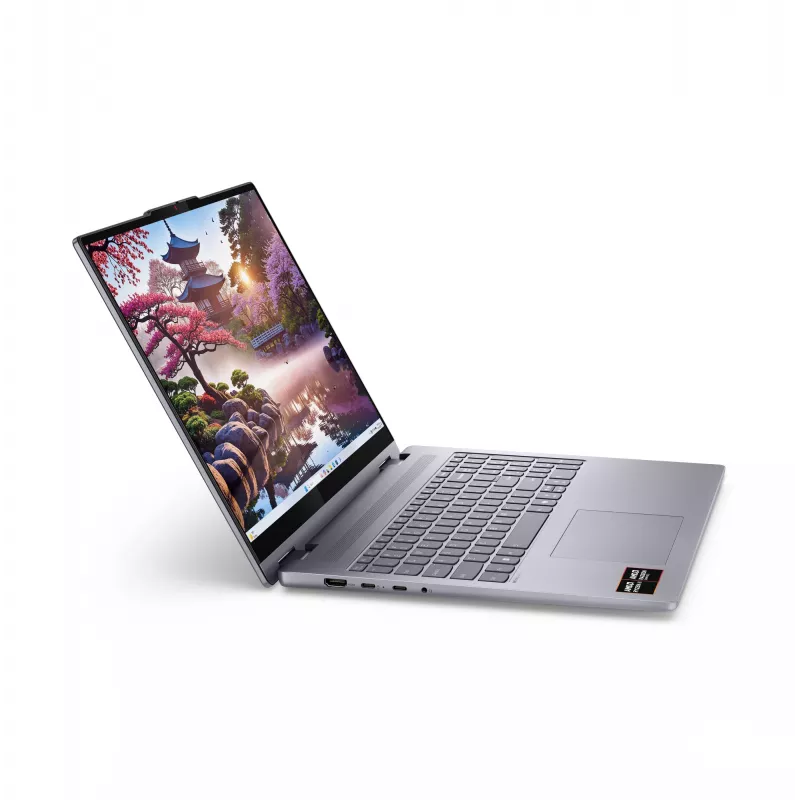 Lenovo IdeaPad 5 2-in-1 16AKP10 Copilot+ PC AMD Ryzen™ AI 5 340 Hybrid (2-in-1) 40.6 cm (16 colių) jutiklinis ekranas WUXGA 16 GB LPDDR5x-SDRAM 1 TB SSD Wi-Fi 7 (802.11be) Windows 11 Home vokiška pilka