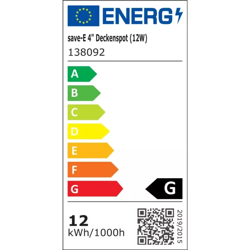 Energiją taupanti lempa Ultron 138092 12W 4000K