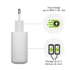 „dbramante1928 re-charge Pro“ – ES sieninis įkroviklis, 2x USB-C, 20 W, baltas
