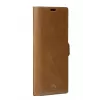 Dėklas-knygelė dbramante1928 Lynge Samsung Galaxy S22 Ultra, tan, tinka iki 17,3 cm (6,8 col.) ekranui, stalinis stovas