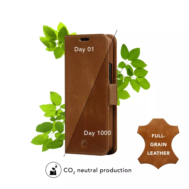 Dėklas-knygelė dbramante1928 Lynge Samsung Galaxy S22 Ultra, tan, tinka iki 17,3 cm (6,8 col.) ekranui, stalinis stovas