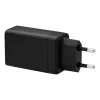 Sieninis įkroviklis dbramante1928 USB-C 65W, kintamoji įvestis 110–240 V, 1x USB-C, juodas