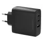 Įkroviklis dbramante1928 re-charge IT EU W. Įkroviklis 2x USB-C 100 W + 1x USB-A, patalpų, AC, juodas