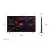 LG UHD AI 65UA75003LA televizorius 165,1 cm (65 coliai) 4K Ultra HD išmanusis televizorius Wi-Fi juodas