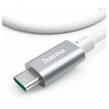 Hama Full-Featured USB kabelis USB 3.2 Gen 1 (3.1 Gen 1) 1,5 m USB C Balta