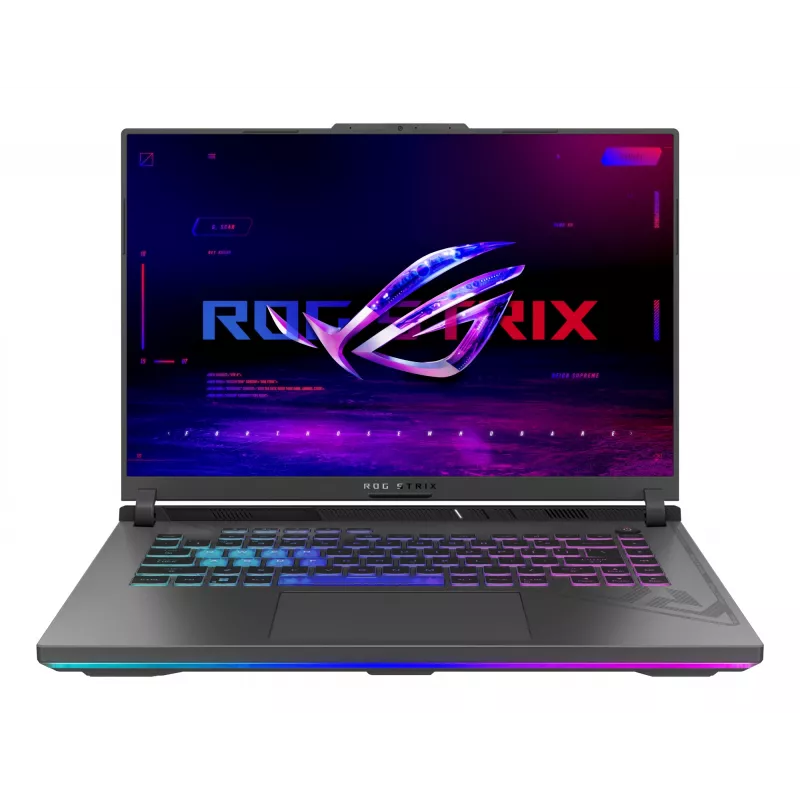 Nešiojamasis kompiuteris ASUS ROG Strix G16 G614PR-R9161W — 16,0 colio FHD+ 165Hz, Ryzen 9 8940HX, 16GB DDR5-5200, 1TB PCIe 4.0 SSD, GeForce RTX 5070 Ti 12GB, 90Wh