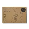 DIN bėgio maitinimo blokas QOLTEC 30W 24V 1.25A pilkas