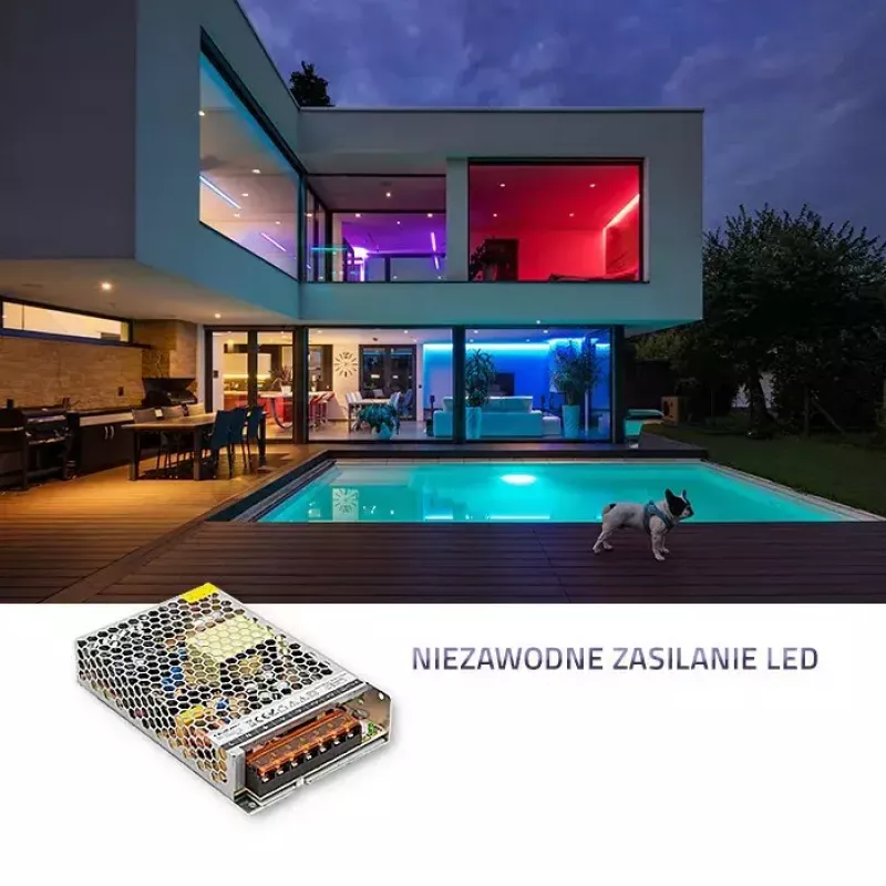 LED tvarkyklė QOLTEC 50967, pastovios įtampos/pastovios srovės, IP20, 150W
