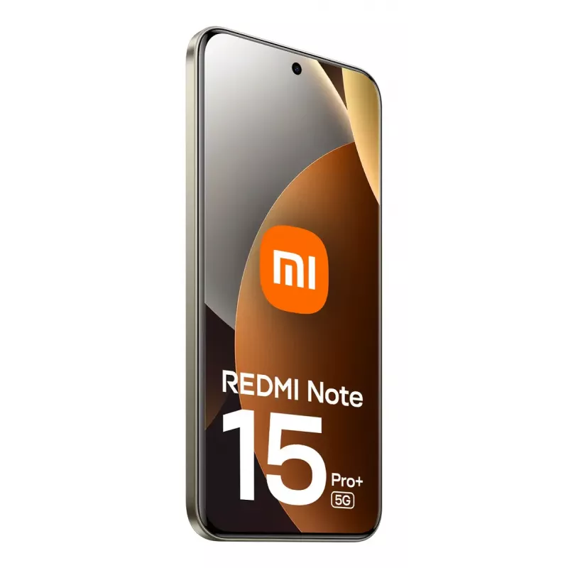 Išmanusis telefonas Xiaomi Redmi Note 15 Pro+ 5G — 6.83 colio (17.4 cm), 8 GB RAM, 512 GB, 200 MP, 6500 mAh, rudas