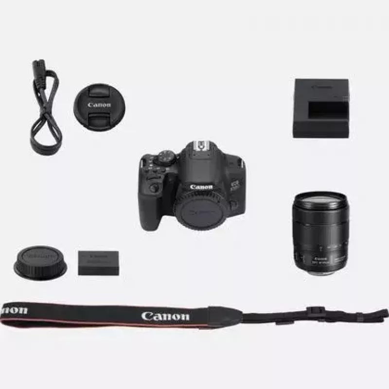 Canon EOS 850D SLR fotoaparato rinkinys 24,1 MP CMOS 6000 x 4000 pikselių juodas