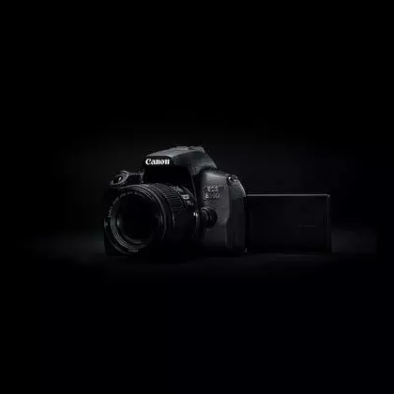 Canon EOS 850D SLR fotoaparato rinkinys 24,1 MP CMOS 6000 x 4000 pikselių juodas