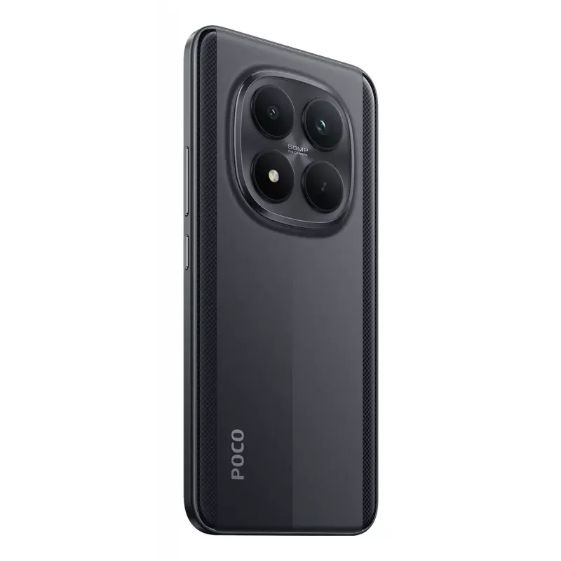 Išmanusis telefonas POCO M8 Pro 5G — 6,83 colio (17,4 cm), Snapdragon 7s Gen 4, 8 GB RAM, 256 GB, 6500 mAh, dvi SIM, juoda