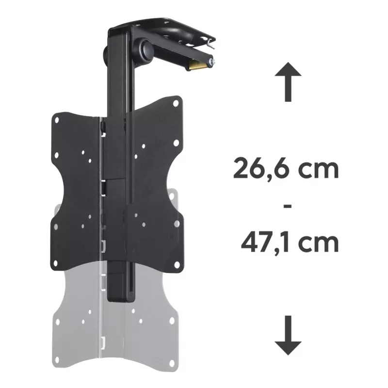 Hama 00220876 TV laikiklis/stovas 116,8 cm (46 coliai) Juoda