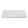 Belaidė “Bluetooth” klaviatūra ASUS KW100 Marshmallow — 75 % išdėstymas, QWERTZ, žirkliniai jungikliai, balta