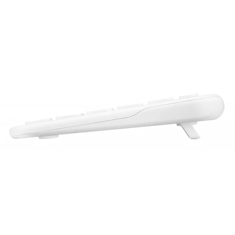 Belaidė “Bluetooth” klaviatūra ASUS KW100 Marshmallow — 75 % išdėstymas, QWERTZ, žirkliniai jungikliai, balta