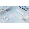 Belaidė “Bluetooth” klaviatūra ASUS KW100 Marshmallow — 75 % išdėstymas, QWERTZ, žirkliniai jungikliai, balta