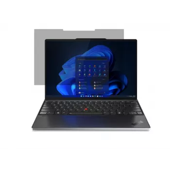 Berėmis nešiojamojo kompiuterio privatumo filtras Lenovo 4XJ1U03942, skirtas 33,8 cm (13,3 col.) 16:10 ekranui, 85 % šviesos pralaidumas, 30° žiūrėjimo kampas