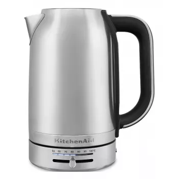 KitchenAid 5KEK1701ESX elektrinis virdulys 1,7 l 2400 W juoda, nerūdijantis plienas