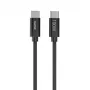 Hama Audinys USB laidas USB 2.0 1,5 m USB C Juoda