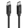 Hama Audinys USB laidas USB 2.0 1,5 m USB C Juoda