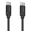 Hama Audinys USB laidas USB 2.0 1,5 m USB C Juoda