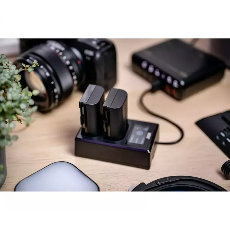 Baterija Newell LP-E6P, skirta Canon, 7,2 V 2000 mAh, įkraunama fotoaparato baterija