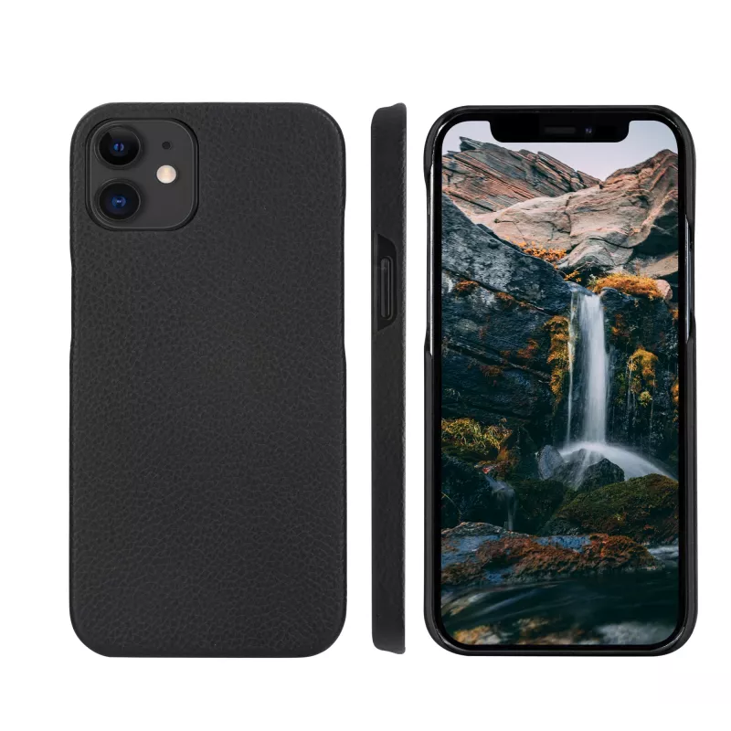 Dėklas-knygelė dbramante1928 New York, skirtas iPhone 11/XR — „Night Juoda“, 6,1 colio (15,5 cm), 3 kortelių kišenės
