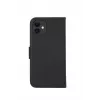 Dėklas-knygelė dbramante1928 New York, skirtas iPhone 11/XR — „Night Juoda“, 6,1 colio (15,5 cm), 3 kortelių kišenės
