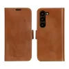 Folio tipo telefono dėklas dbramante1928 Lynge, skirtas Samsung Galaxy S23, odinis, rudas, 6,1 colio ekranas, 3 kortelių kišenės