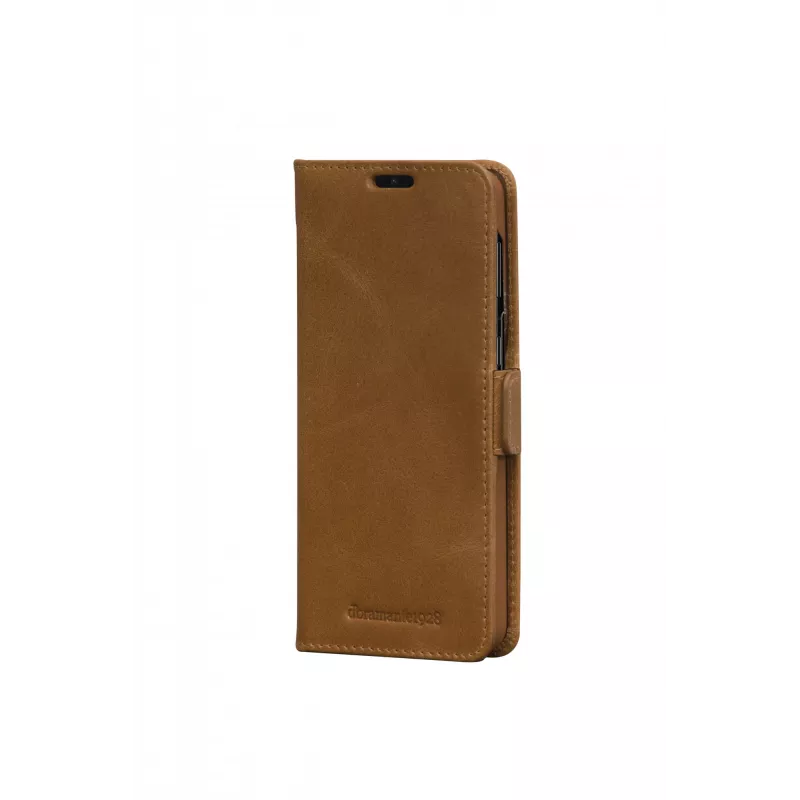 Dėklas-knygelė dbramante1928 Copenhagen plonas, skirtas Samsung Galaxy A52/A52S, 16,5 cm (6,5 colio), įdegio spalvos