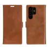 Folio tipo telefono dėklas dbramante1928 Lynge, skirtas Samsung Galaxy S23 Ultra, tan spalvos, 3 kortelių kišenės, tinka 17,3 cm (6,8 col.) ekranui