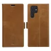 Folio case dbramante1928 Copenhagen plonas for Samsung Galaxy S22 Ultra, 6.8 inch screen, Tan