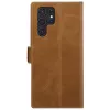 Folio case dbramante1928 Copenhagen plonas for Samsung Galaxy S22 Ultra, 6.8 inch screen, Tan