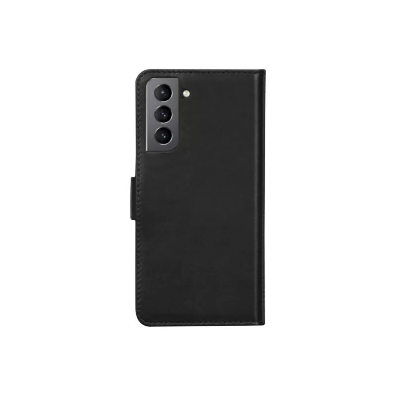 Dėklas-piniginė dbramante1928 Lynge, skirtas Samsung Galaxy S21+ (6,7 colio, juodas) su 3 kortelių kišenėlėmis