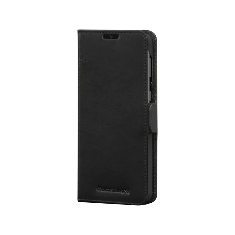 Dėklas-piniginė dbramante1928 Lynge, skirtas Samsung Galaxy S21+ (6,7 colio, juodas) su 3 kortelių kišenėlėmis
