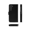 Dėklas-piniginė dbramante1928 Lynge, skirtas Samsung Galaxy S21+ (6,7 colio, juodas) su 3 kortelių kišenėlėmis